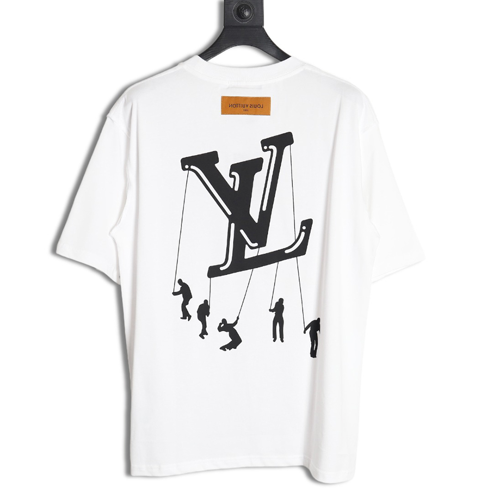 Louis Vuitton 21ss paratrooper print short sleeve