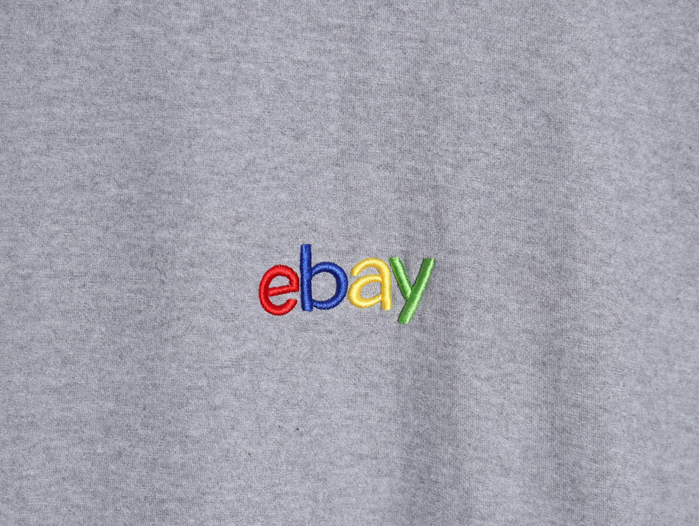 Balenciaga 24SS eBay embroidered short-sleeved T-shirt