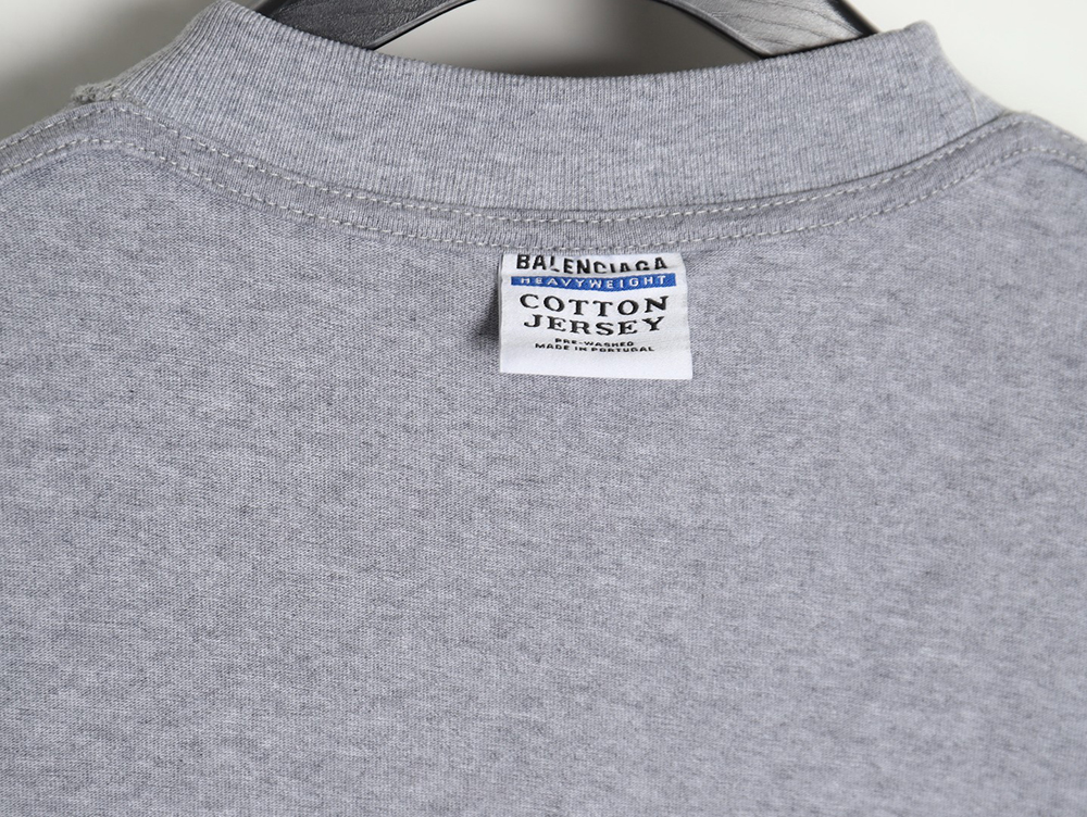 Balenciaga 24SS eBay embroidered short-sleeved T-shirt
