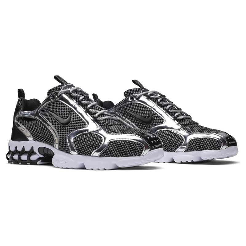 Stussy x Air Zoom Spiridon Caged 2