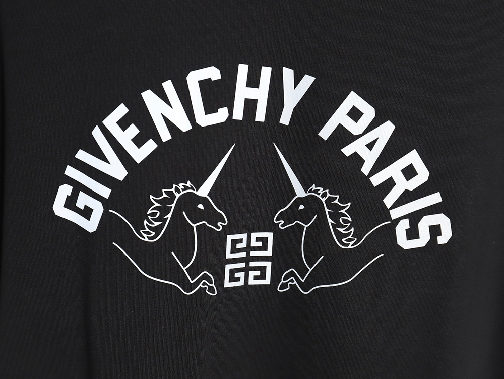 Givenchy 24SS Unicorn Short Sleeve T-Shirt_TSK1