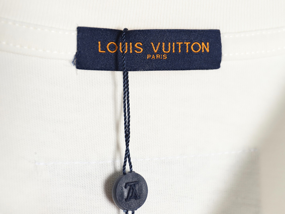 Louis Vuitton LV 24SS shadow letter short-sleeved T-shirt