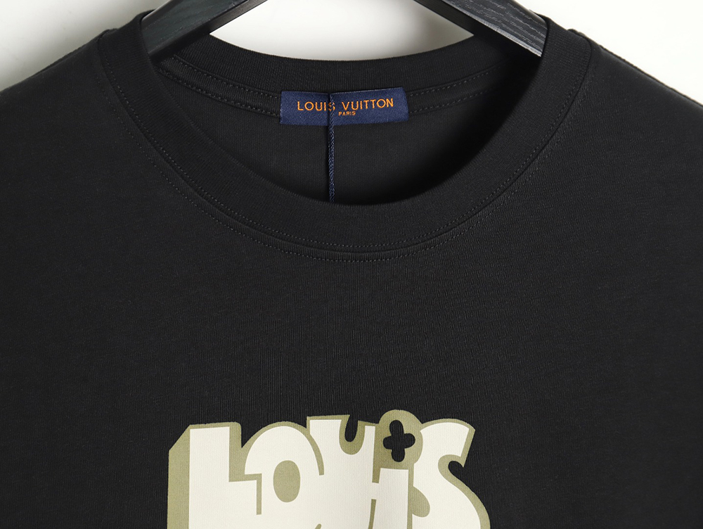 Louis Vuitton LV 24SS shadow letter short-sleeved T-shirt_TSK1