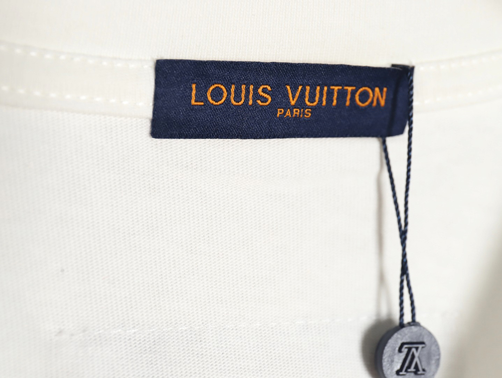 Louis Vuitton LV24SS block letter short-sleeved T-shirt