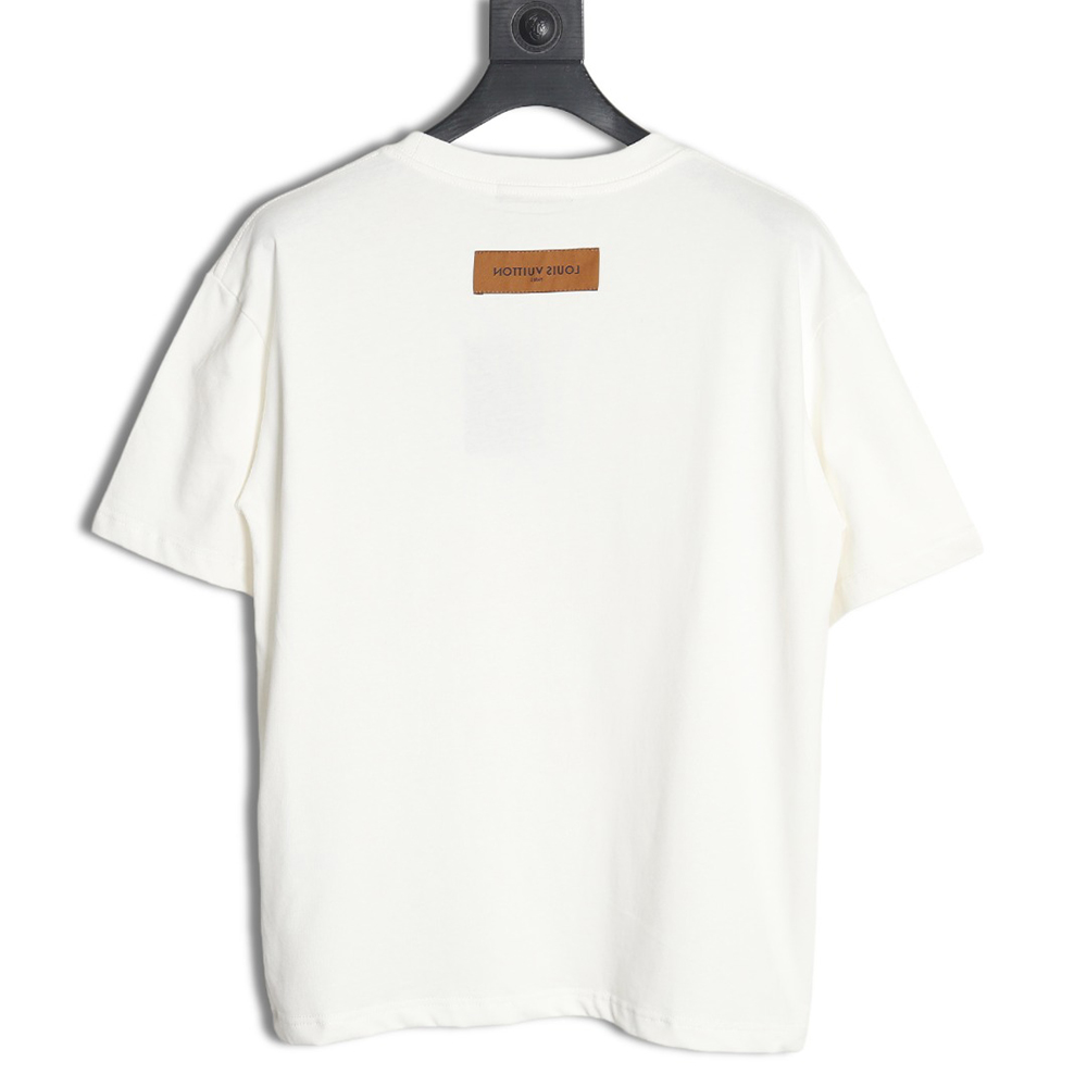 Louis Vuitton LV24SS block letter short-sleeved T-shirt