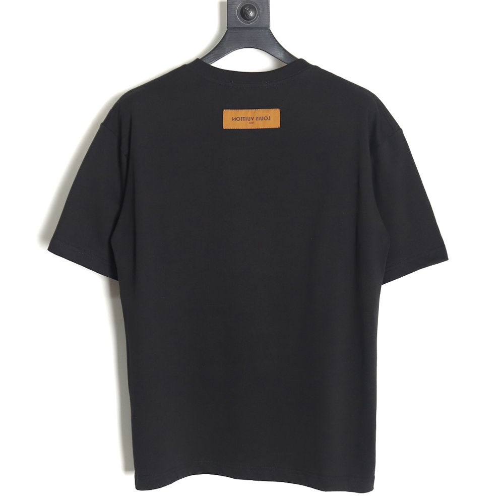 Louis Vuitton LV24SS block letter short-sleeved T-shirt_TSK1