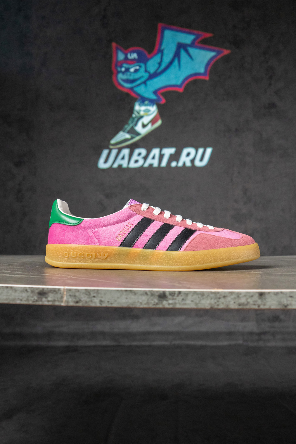Adidas X Gucci Gazelle Pink