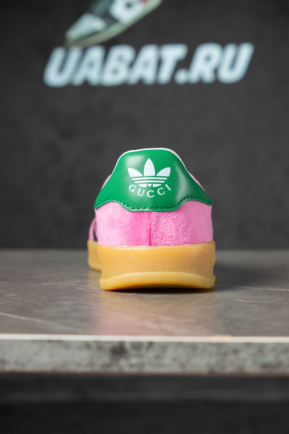 Adidas X Gucci Gazelle Pink