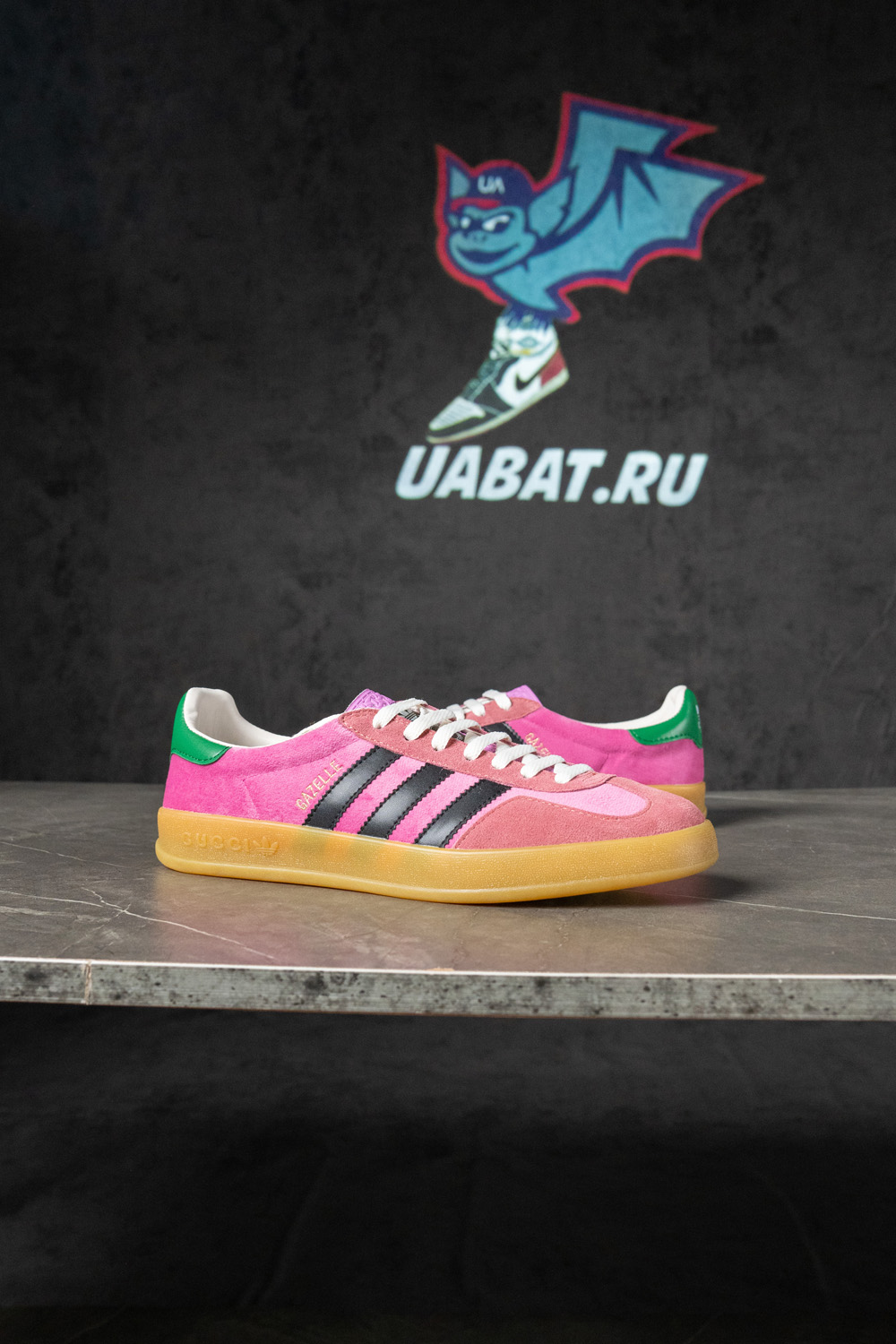 Adidas X Gucci Gazelle Pink