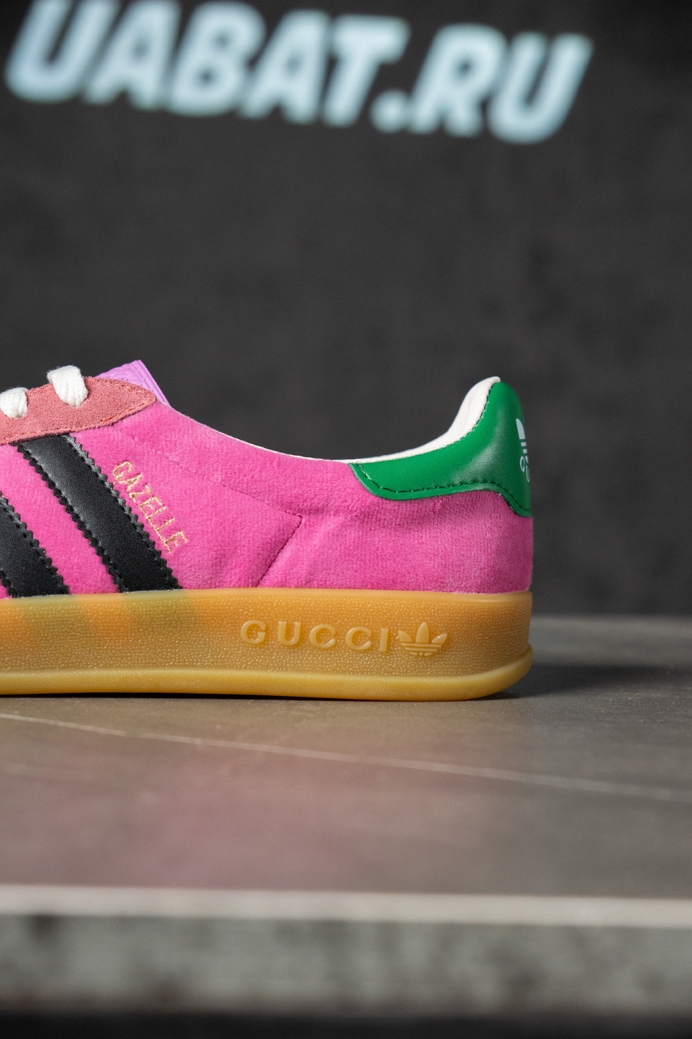 Adidas X Gucci Gazelle Pink
