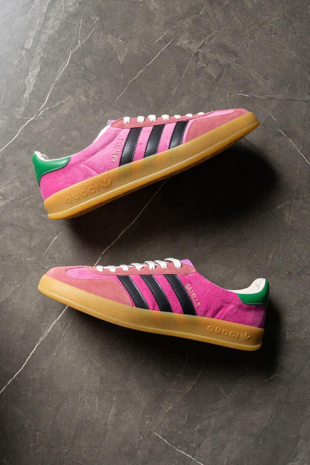 Adidas X Gucci Gazelle Pink