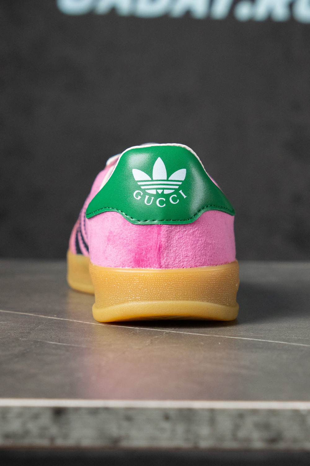 Adidas X Gucci Gazelle Pink