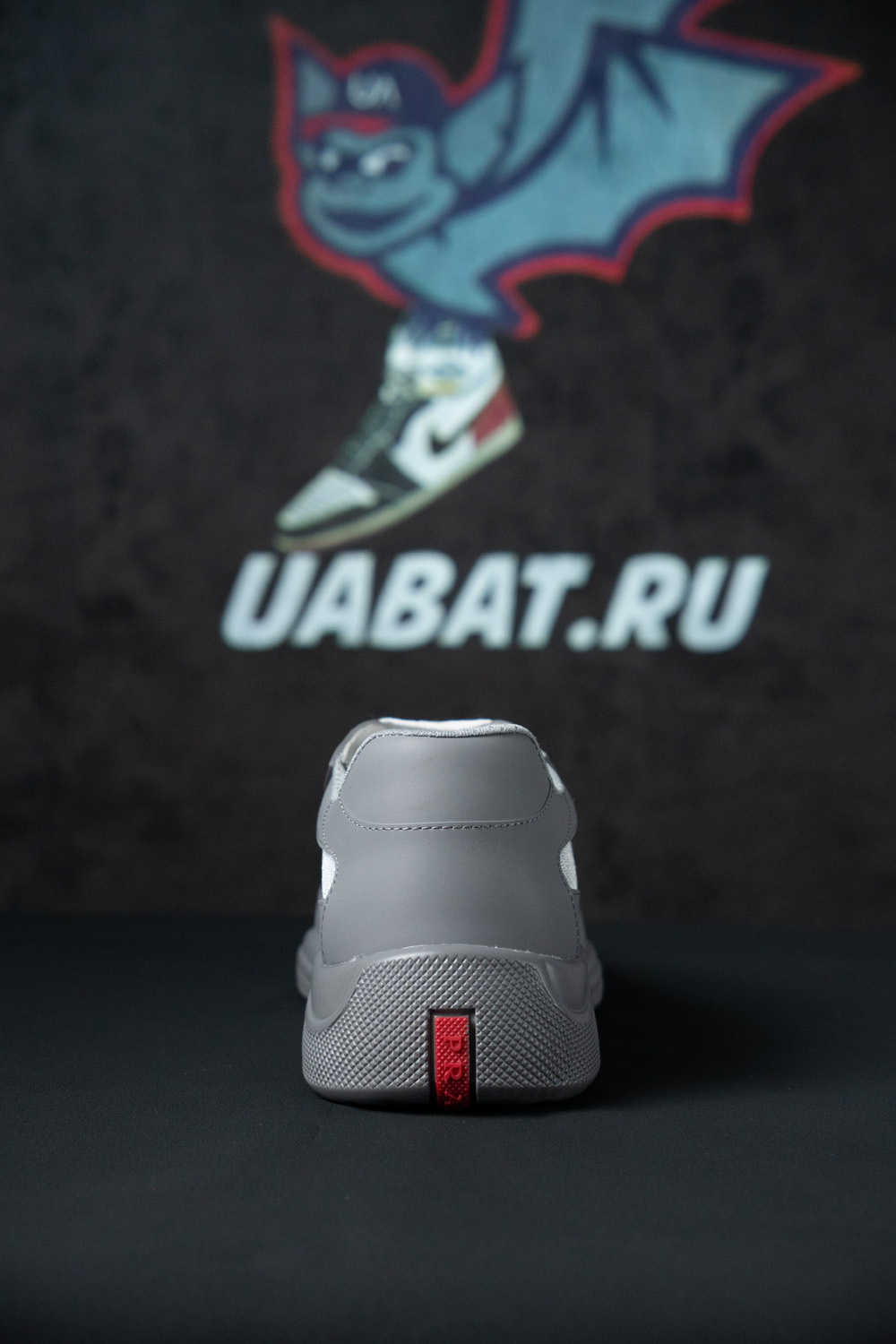 Prada America's Cup Soft rubber and bike fabric sneakers