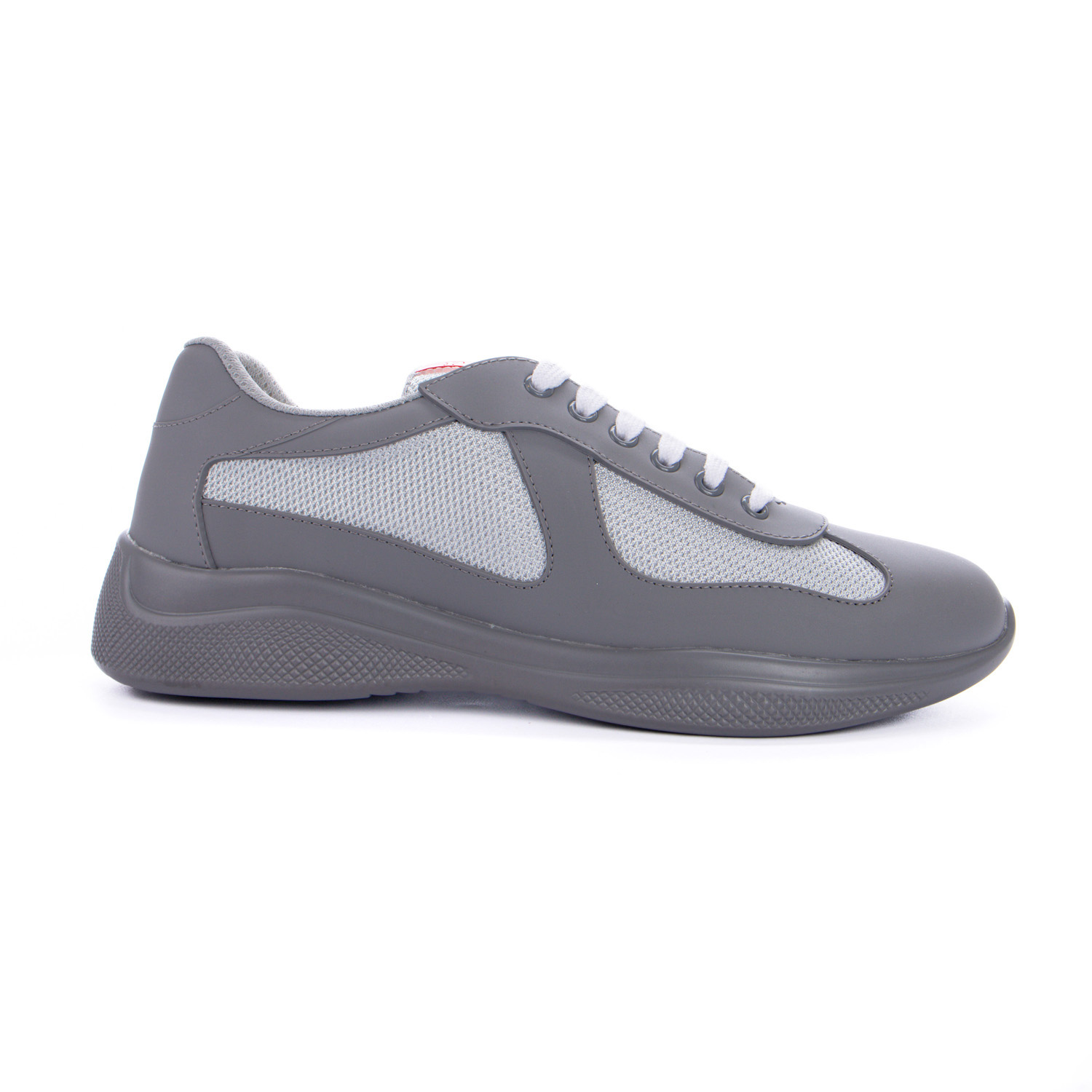 Prada America's Cup Soft rubber and bike fabric sneakers