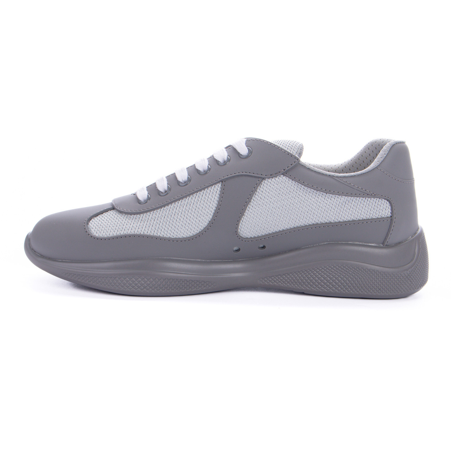 Prada America's Cup Soft rubber and bike fabric sneakers