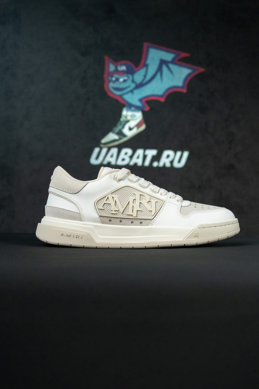 Amiri Classic Low White Pink