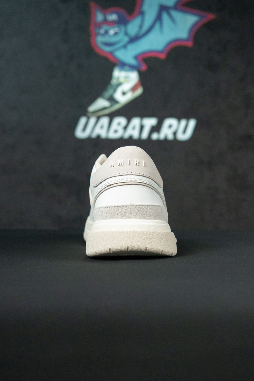 Amiri Classic Low White Pink