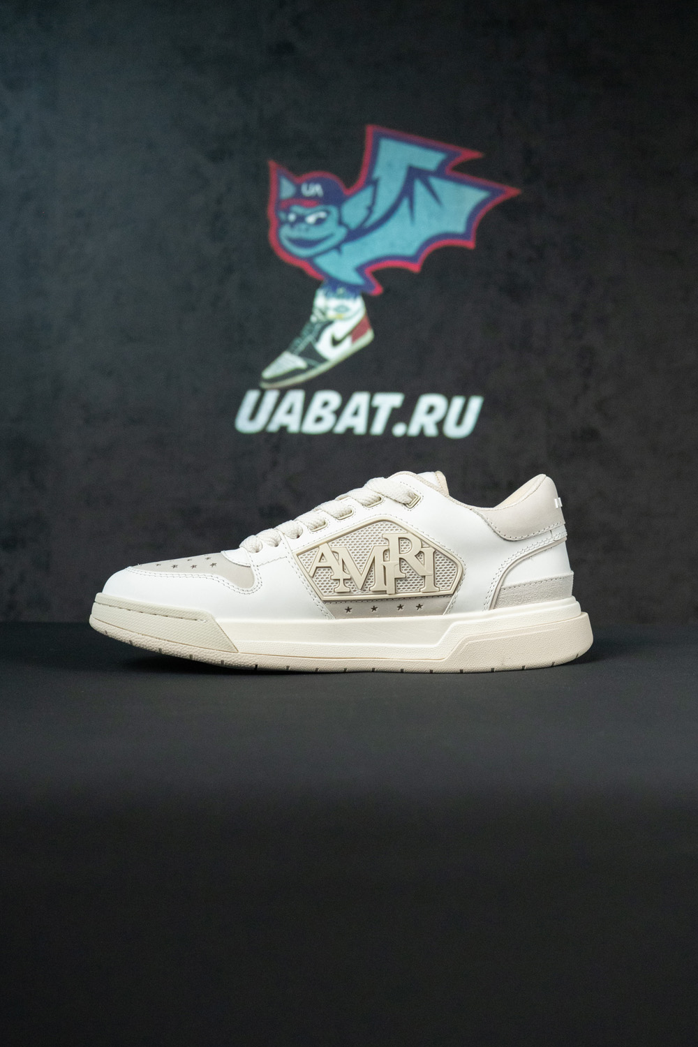 Amiri Classic Low White Pink