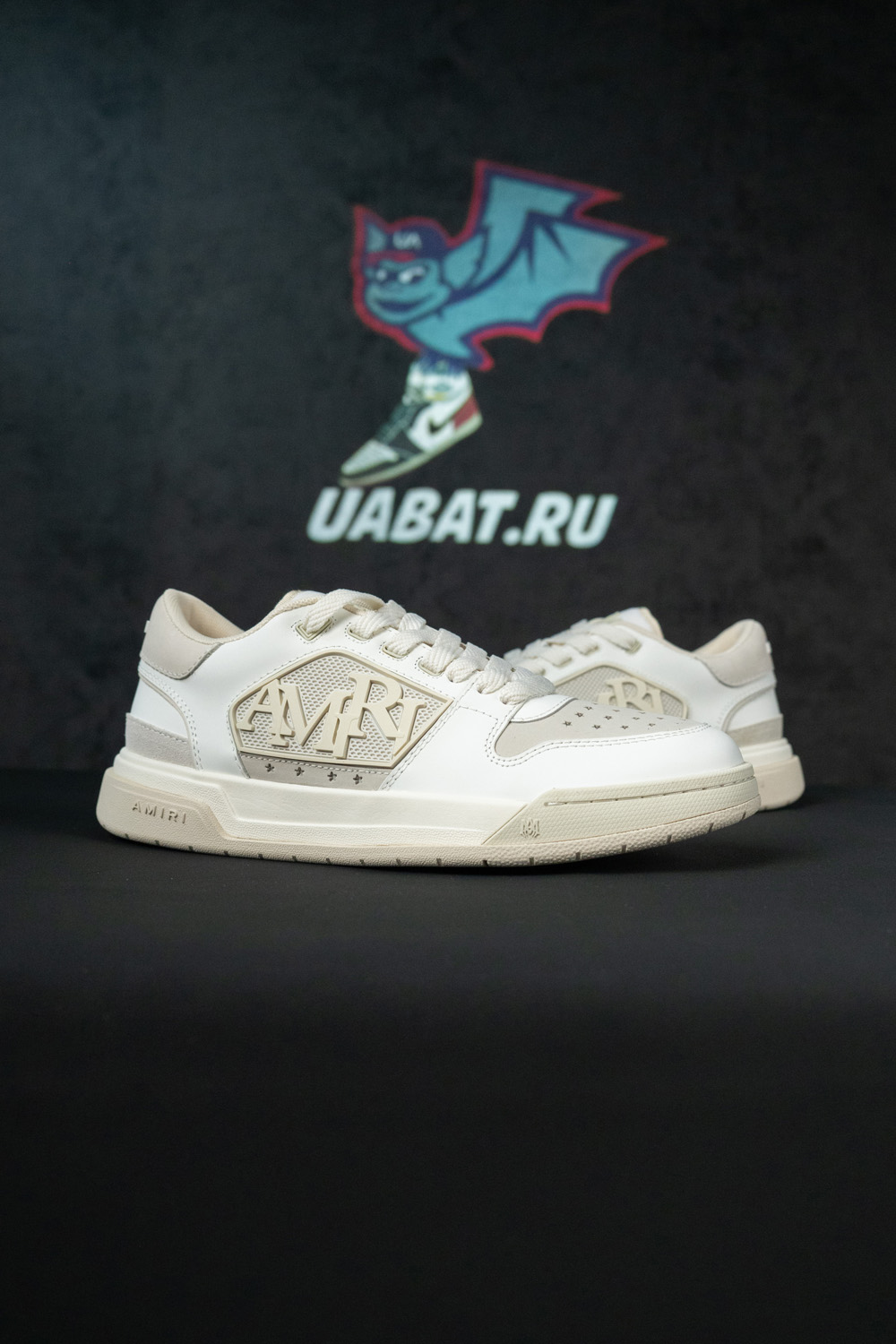 Amiri Classic Low White Pink
