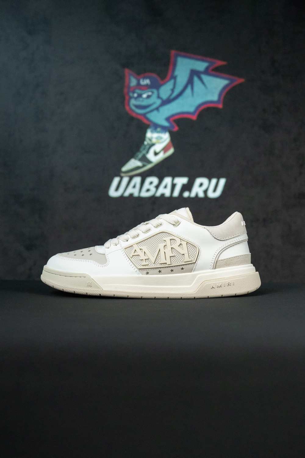 Amiri Classic Low White Pink