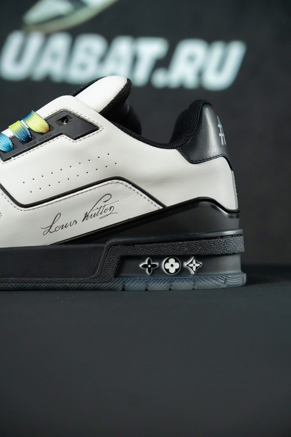 Louis Vuitton LV Trainer Black White