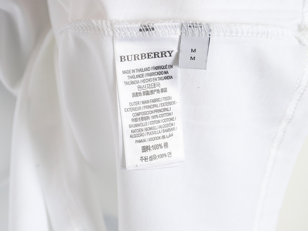 Burberry Horse Knight Digital Print Short Sleeve T-shirt