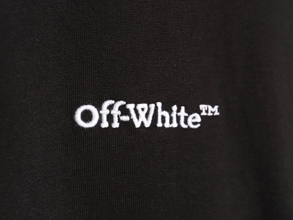 Off White OW embroidered arrow short sleeves_TSK1