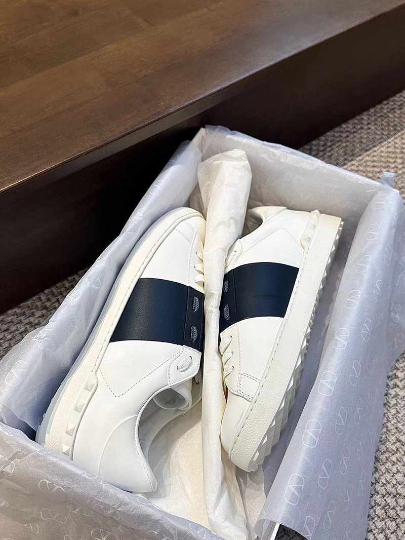 Valentina Calfskin Open Sneaker
