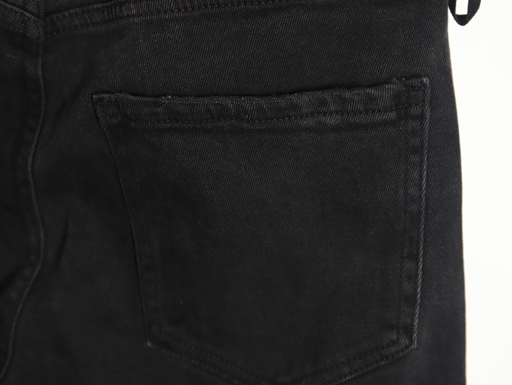 Fendi new gradient FF logo denim trousers