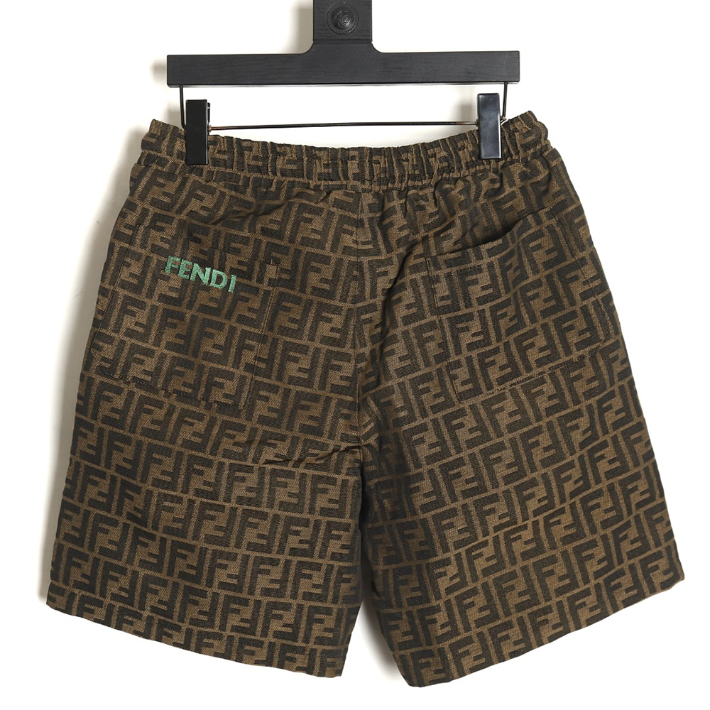 Fendi printed monogram shorts
