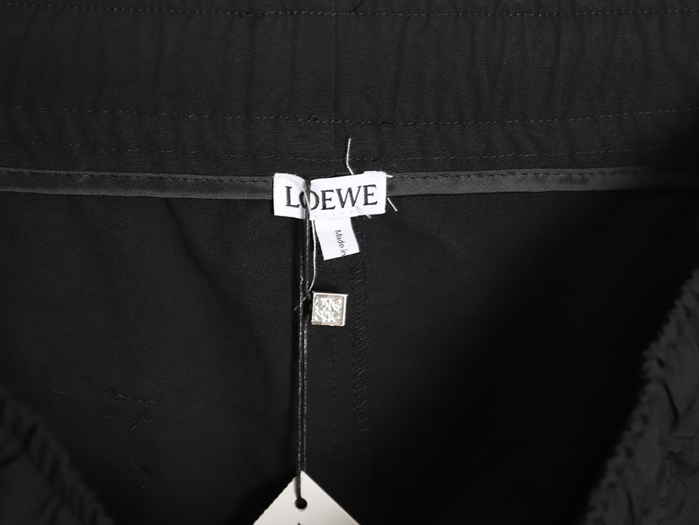 Loewe workwear embroidery shorts