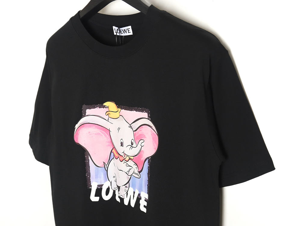 Loewe Yellow Hat Dumbo Short Sleeve T-Shirt_TSK1