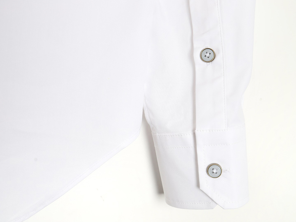 Louis Vuitton new overs embroidered long-sleeved shirt