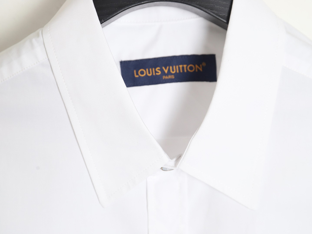 Louis Vuitton new overs embroidered long-sleeved shirt