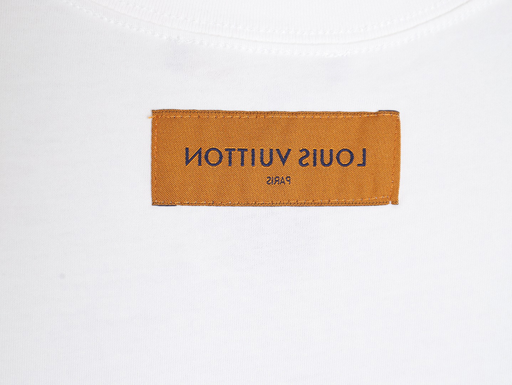Louis Vuitton Watercolor Graffiti Short Sleeve T-Shirt