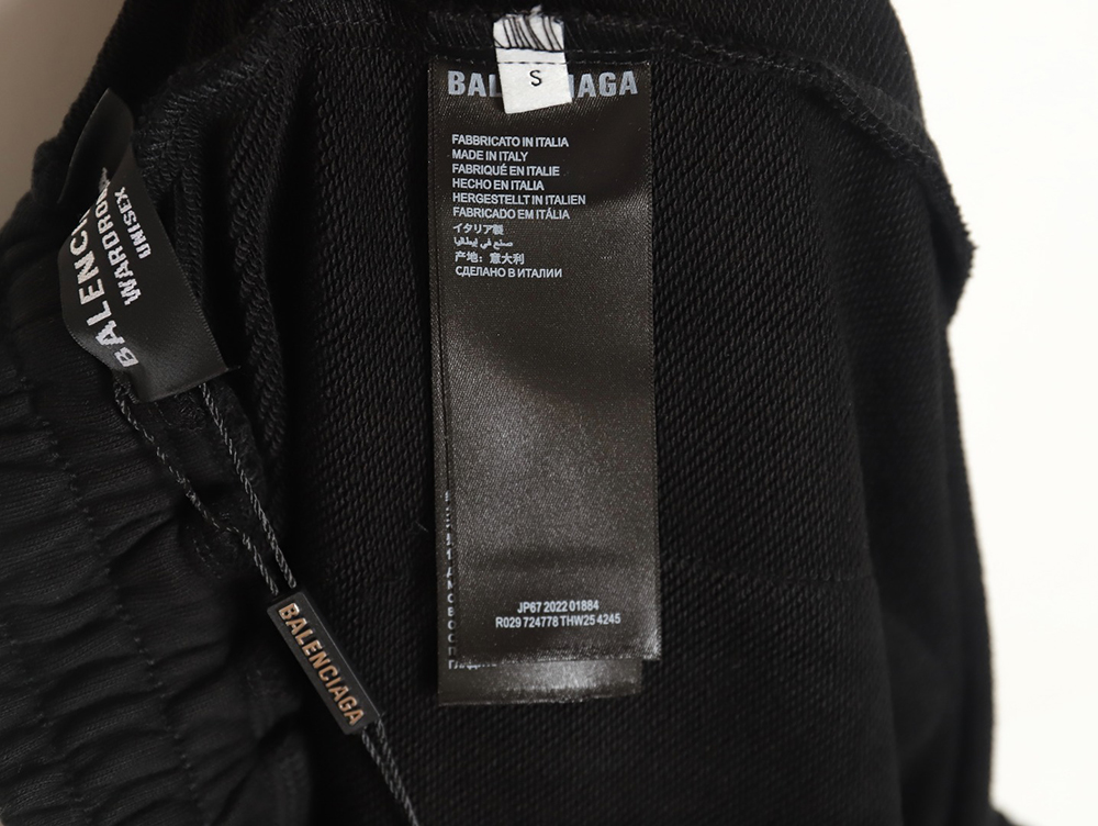 Balenciaga 2024Ss Coke Heavy Embroidery Shorts