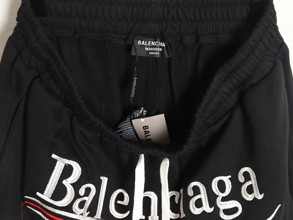 Balenciaga 2024Ss Coke Heavy Embroidery Shorts