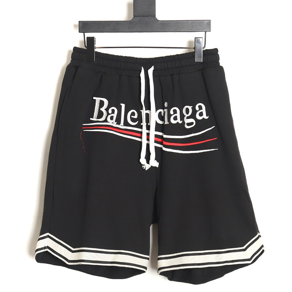 Balenciaga 2024Ss Coke Heavy Embroidery Shorts
