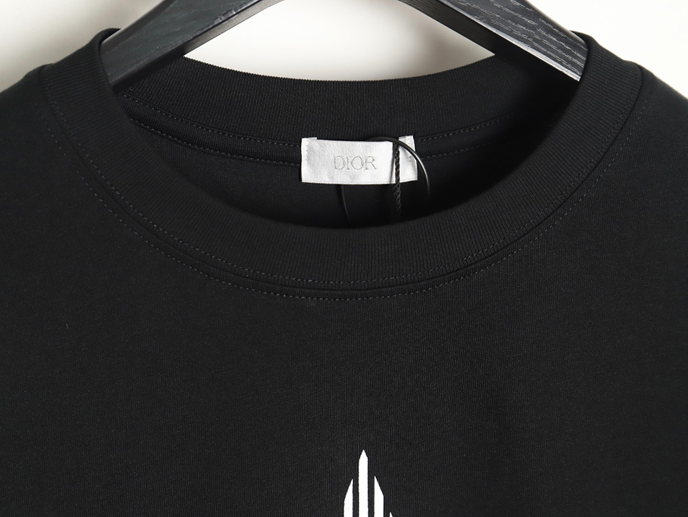 Dior classic vertical striped five-star short-sleeved T-shirt TSK2
