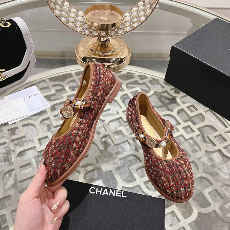Chanel Mary Janes shoes