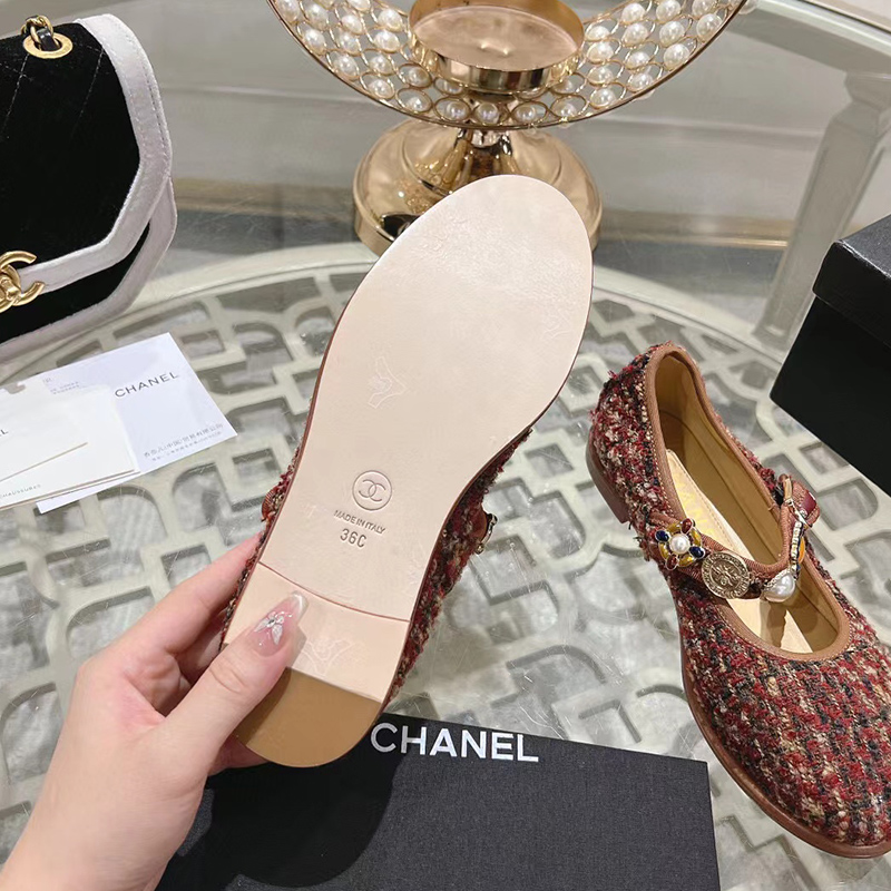 Chanel Mary Janes shoes