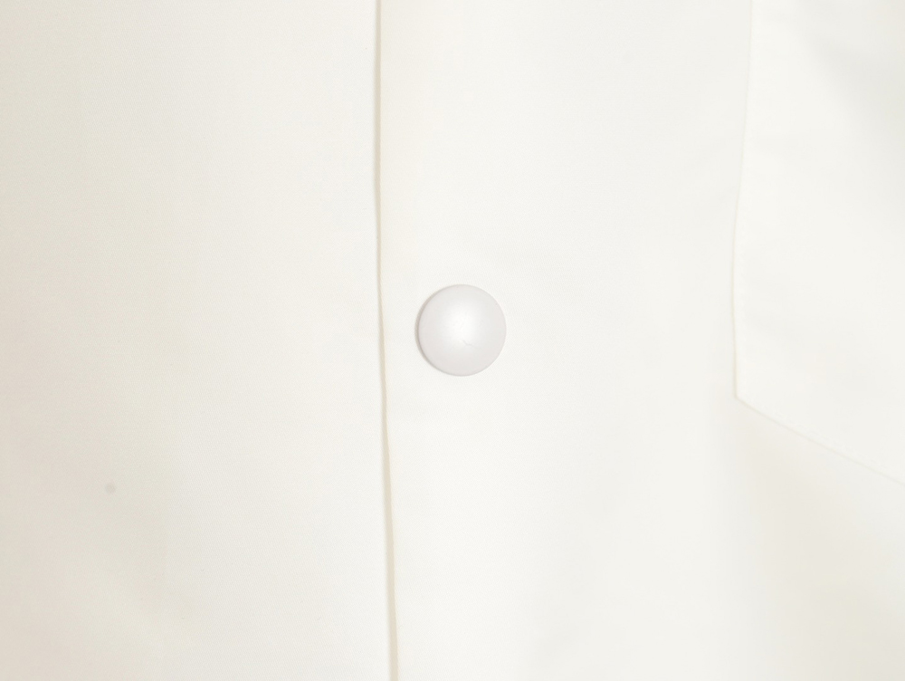 Prada custom triangle logo nylon long-sleeved shirt TSK1