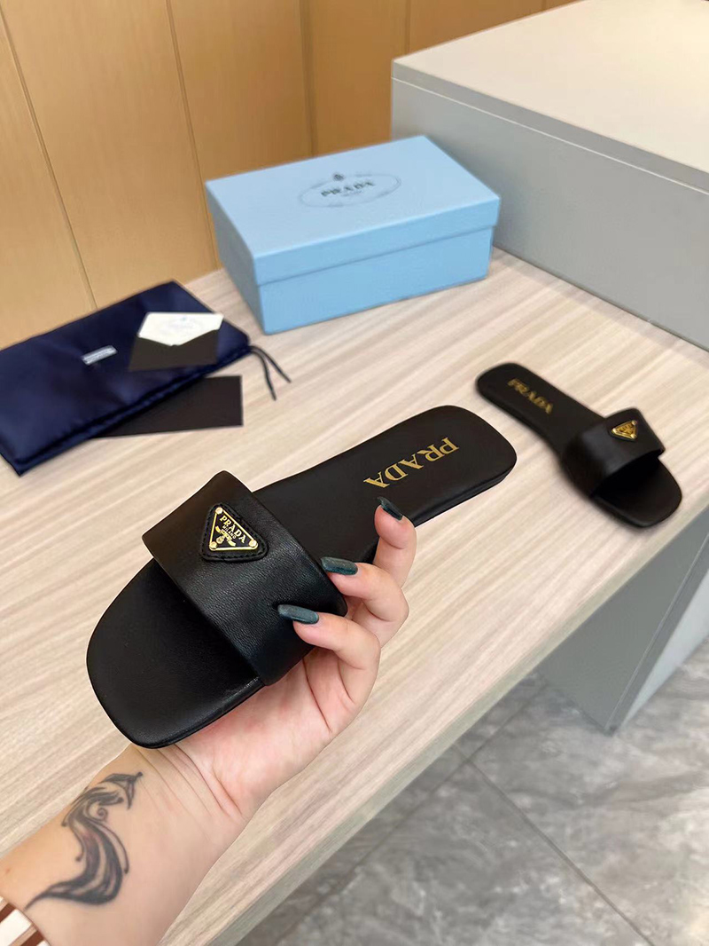 Prada Leather slides