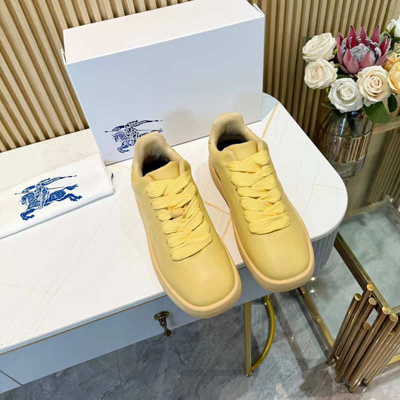 Burberry Leather Box Sneakers