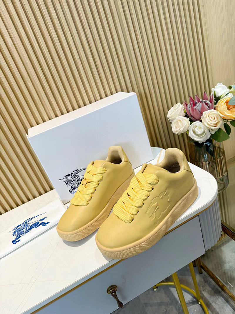 Burberry Leather Box Sneakers