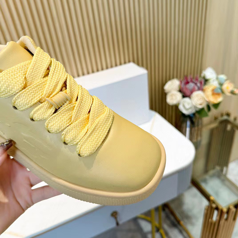 Burberry Leather Box Sneakers
