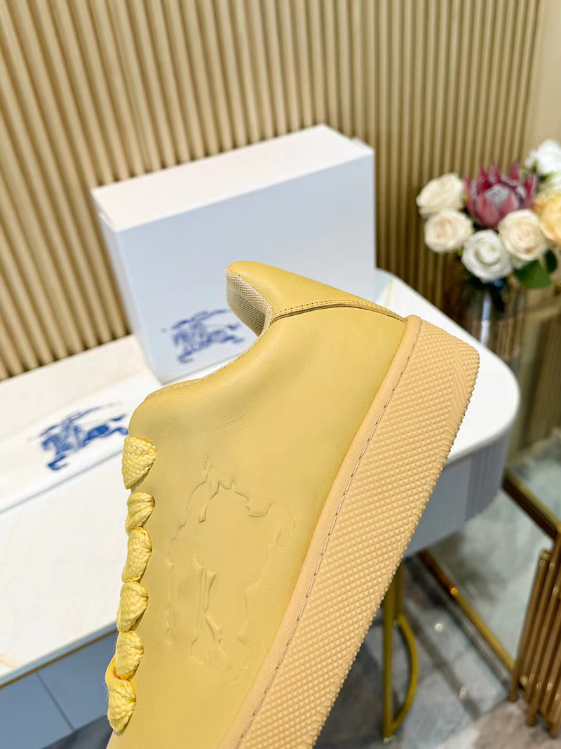 Burberry Leather Box Sneakers
