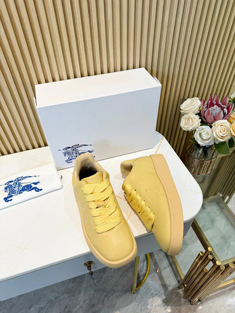 Burberry Leather Box Sneakers
