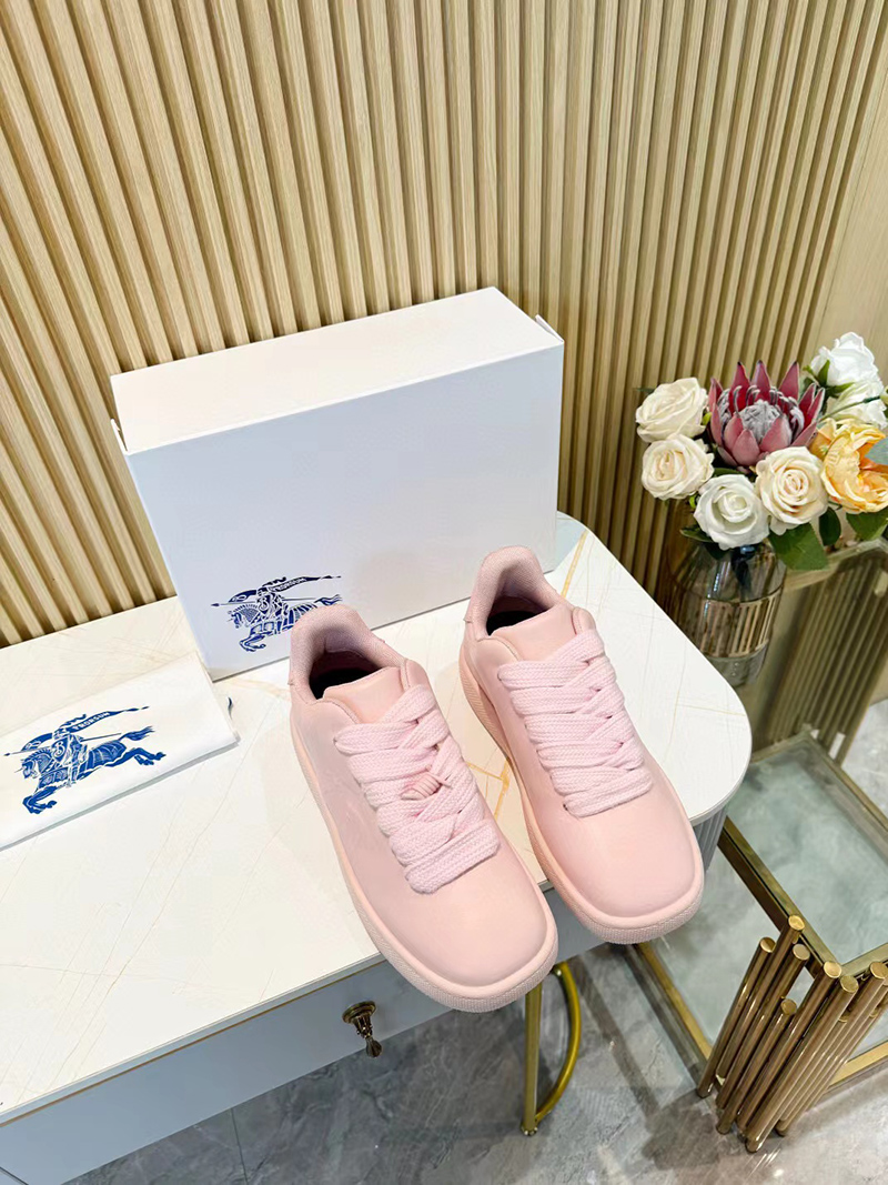 Burberry Leather Box Sneakers PINK