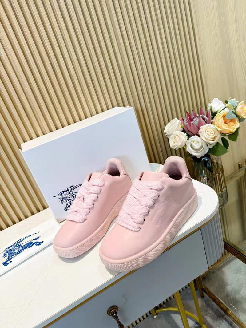 Burberry Leather Box Sneakers PINK